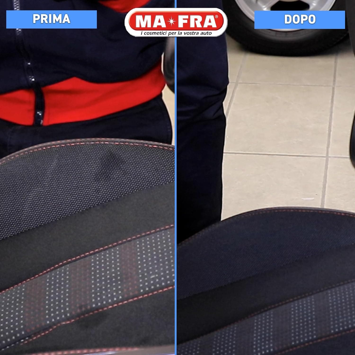 Trattamento Tessuti 3 In 1 Detergente Smacchiante E Ravvivante Per Sedili E Tappezzeria Auto In Tessuto O Alcantara 500 Ml Ma-Fra in Smacchiatori e additivi BricoGo - Marano di Napoli, commercioVirtuoso.it