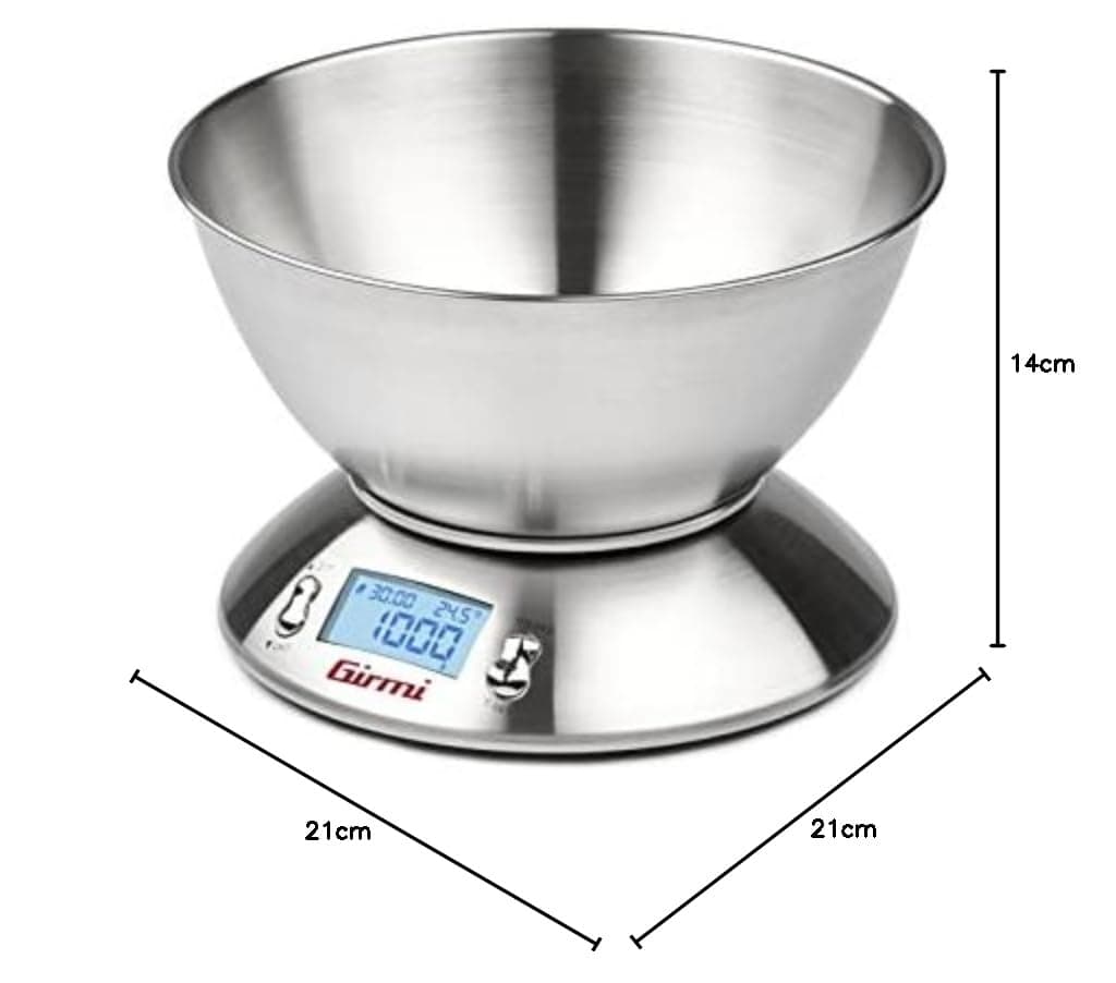 Bilancia Da Cucina Digitale Ps85 Con Ciotola In Acciaio Inox Portata 3 Kg Precisione 1 G Display Lcd E Funzione Tara Girmi in Bilance BricoGo - Marano di Napoli, commercioVirtuoso.it