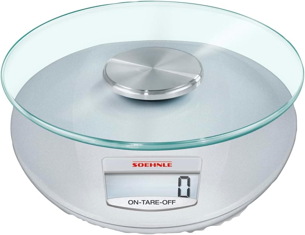 Bilancia Da Cucina Digitale Roma Silver Con Piatto In Vetro Rimovibile Portata 5 Kg Precisione 1 G Display Lcd Soehnle in Bilance BricoGo - Marano di Napoli, commercioVirtuoso.it