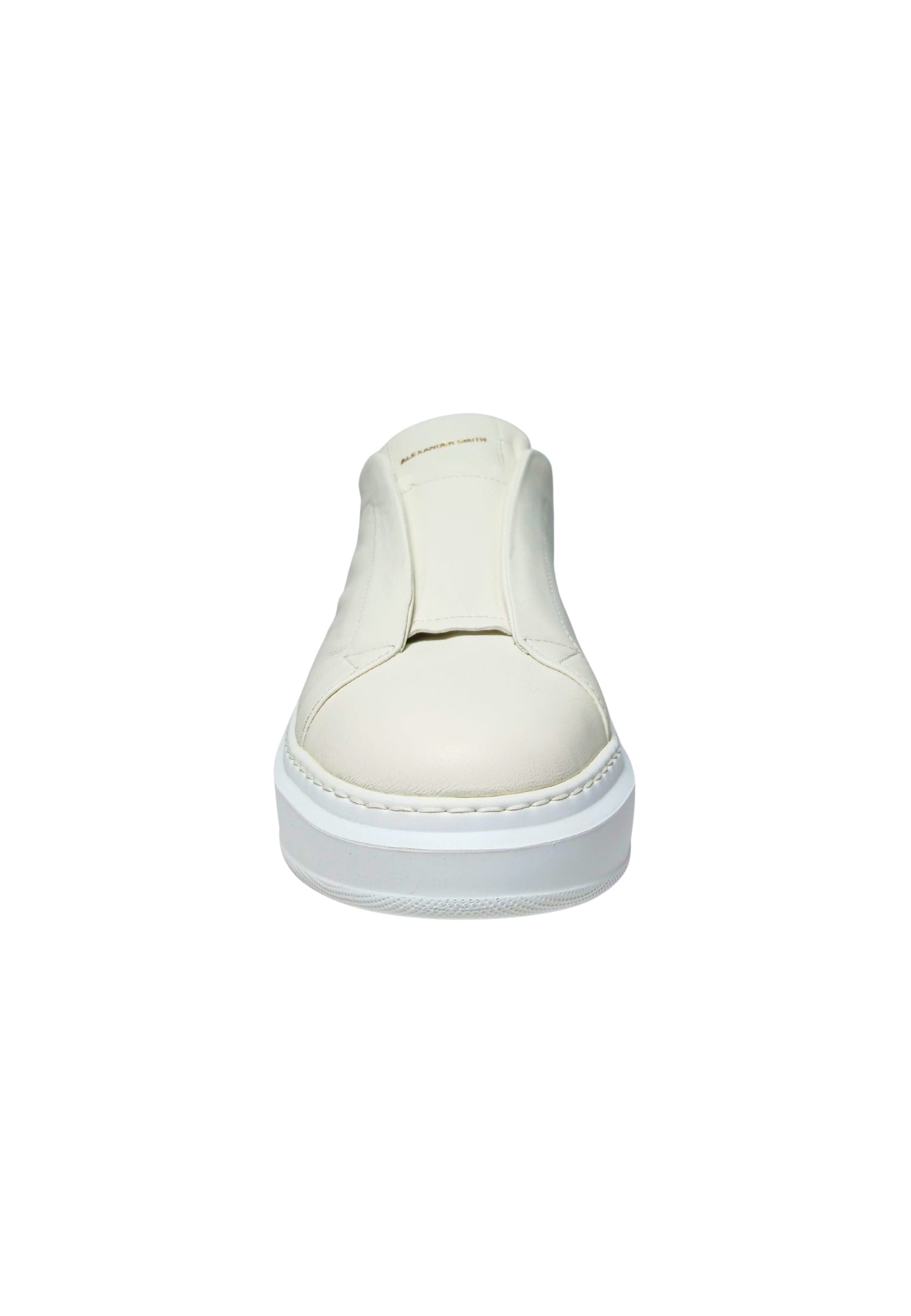 ALEXANDER SMITH Scarpe Uomo Alexander Smith Wembley Man Slip-on Total White da uomo in Sneaker casual Drestige - Casamassima, commercioVirtuoso.it