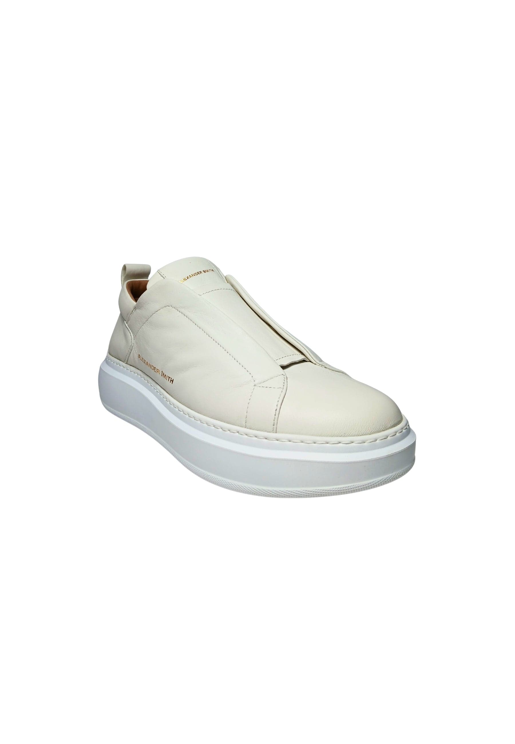 ALEXANDER SMITH Scarpe Uomo Alexander Smith Wembley Man Slip-on Total White da uomo in Sneaker casual Drestige - Casamassima, commercioVirtuoso.it