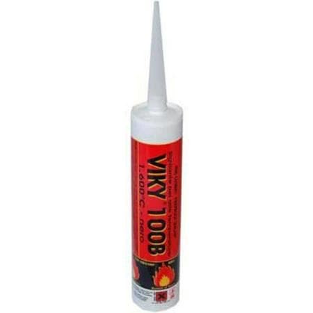 Silicone Sigillante Alte Temperature Nero 500 G Resistente Fino A 1600°C Per Stufe Caminetti E Canne Fumarie Viky in Silicone BricoGo - Marano di Napoli, commercioVirtuoso.it