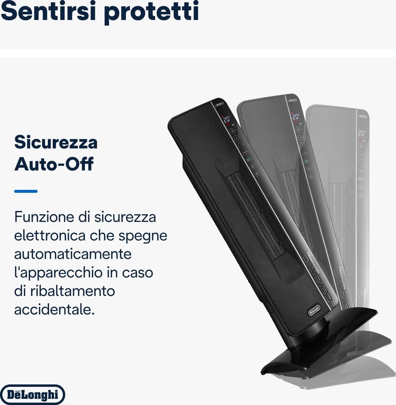 Termoventilatore Ceramico A Torre Tch 8993Er 2400W Display Led Telecomando Funzione Eco Plus Ambienti Fino A 70 M³ Delonghi in Stufe elettriche BricoGo - Marano di Napoli, commercioVirtuoso.it