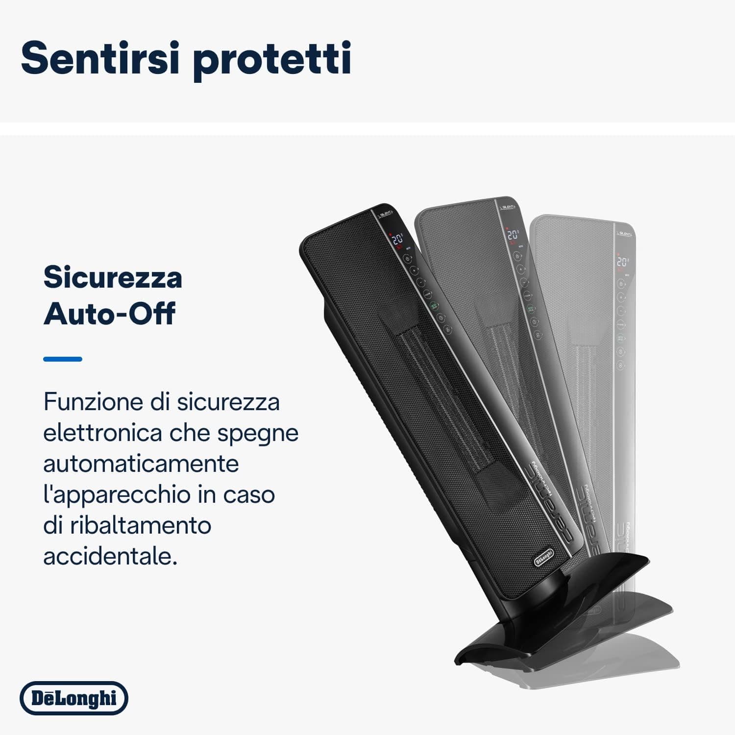 Termoventilatore Ceramico A Torre Tch 8993Er 2400W Display Led Telecomando Funzione Eco Plus Ambienti Fino A 70 M³ Delonghi in Stufe elettriche BricoGo - Marano di Napoli, commercioVirtuoso.it