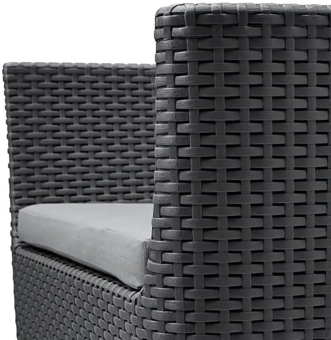 Salottino Da Esterno Salemo Lounge Set 4 Pezzi In Resina Effetto Rattan Con Tavolino Contenitore E Cuscini Colore Graphite Keter in Divanetti BricoGo - Marano di Napoli, commercioVirtuoso.it