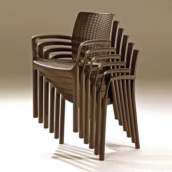 Sedia Poltrona Da Giardino Melody Resina Effetto Rattan Colore Marrone Resistente Ai Raggi Uv Keter in Sedie per tavolo da giardino BricoGo - Marano di Napoli, commercioVirtuoso.it