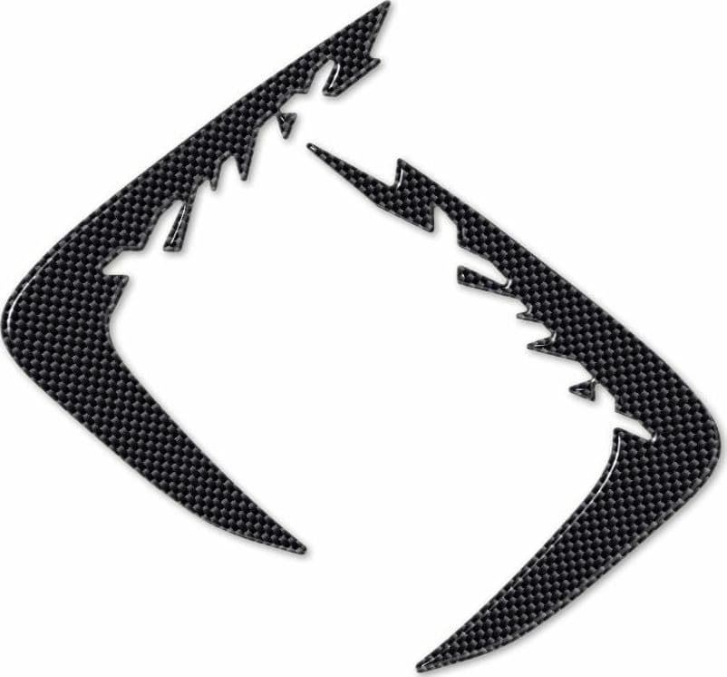 2 ADESIVI-STICKERS 3D PARASPIGOLI compatibili per X MAX  YAMAHA XMAX 2010-2013 in Decalcomanie adesivi e magneti LabelBike - Bibbiano, commercioVirtuoso.it