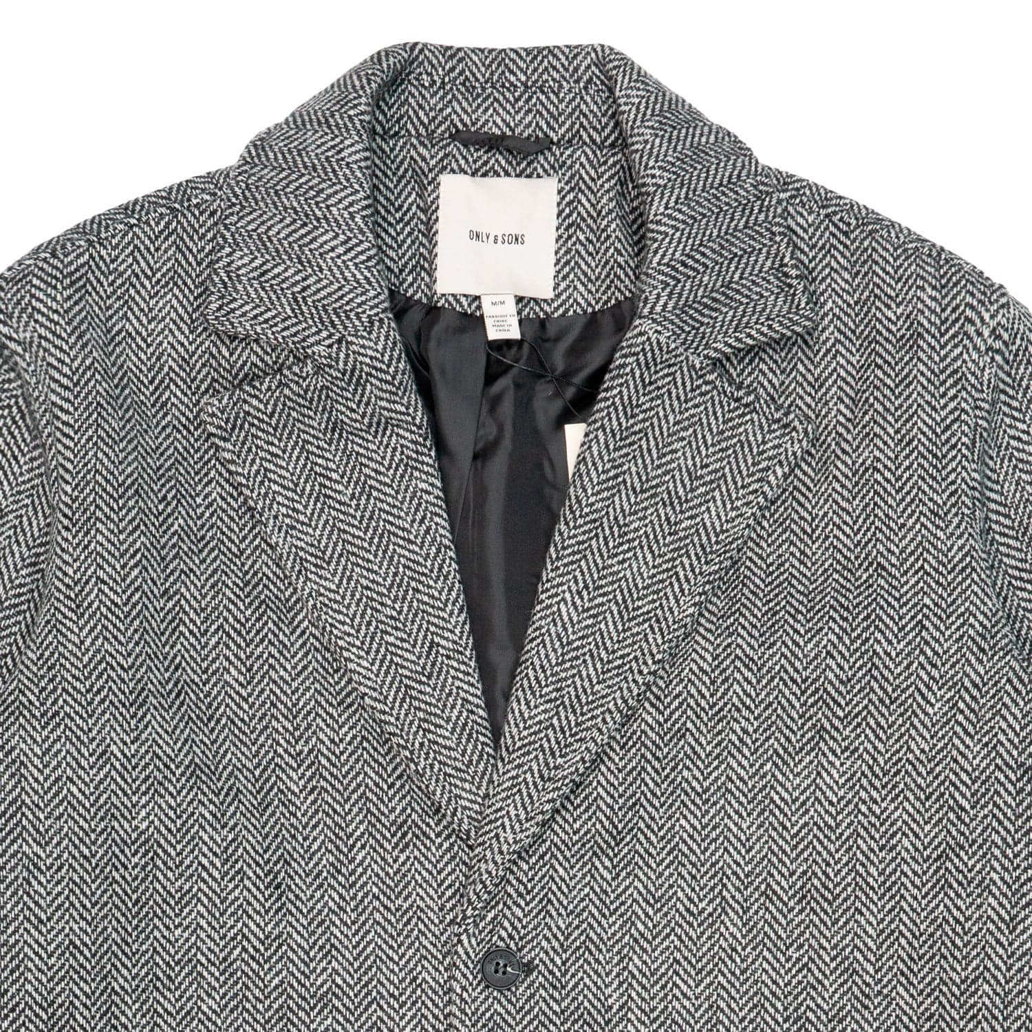 ONLY E SONS Cappotto Uomo Only e Sons ONSSUIT WOOL da uomo in Cappotti Drestige - Casamassima, commercioVirtuoso.it