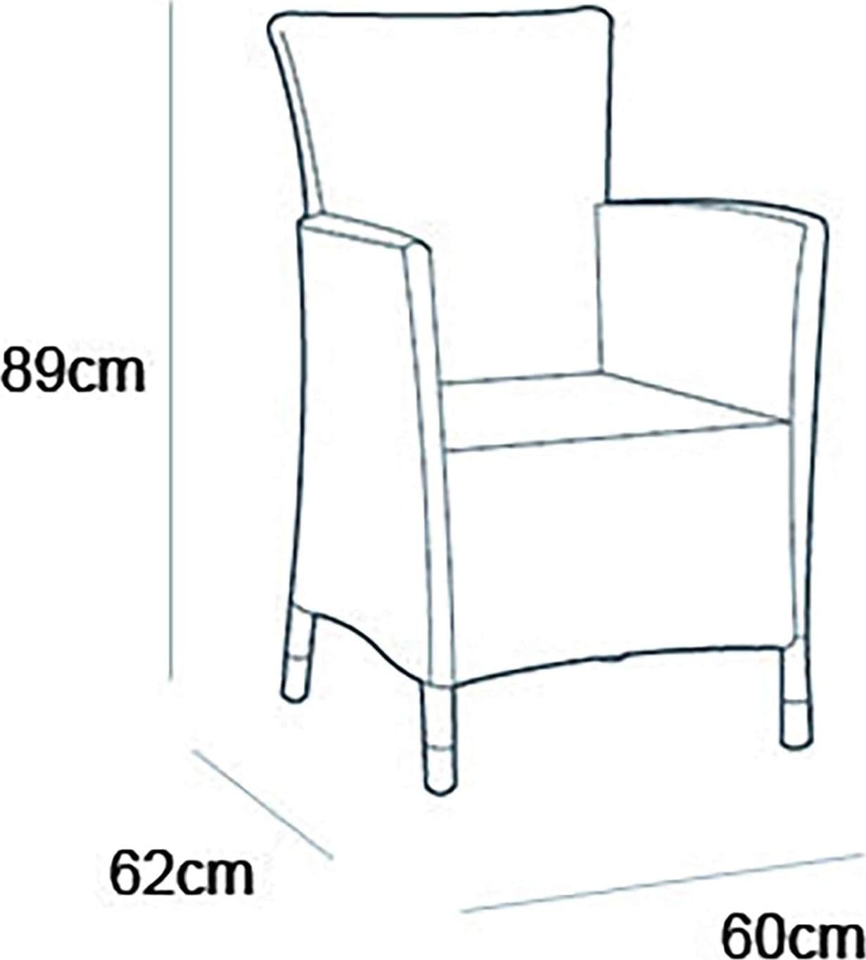 Salottino Da Giardino 3 Pezzi Con 2 Poltrone E Tavolino Contenitore Effetto Rattan Colore Grafite Iowa Balcony Keter in Divanetti BricoGo - Marano di Napoli, commercioVirtuoso.it