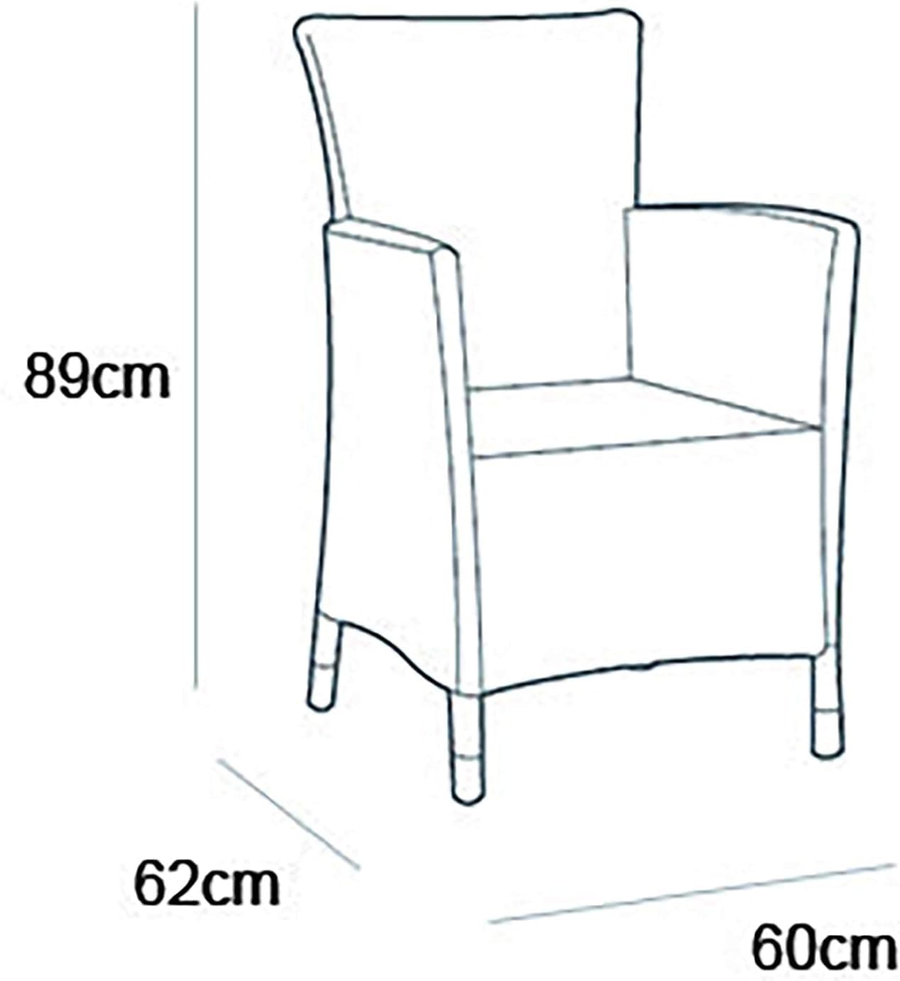 Salottino Da Giardino 3 Pezzi Con 2 Poltrone E Tavolino Contenitore Effetto Rattan Colore Grafite Iowa Balcony Keter in Divanetti BricoGo - Marano di Napoli, commercioVirtuoso.it