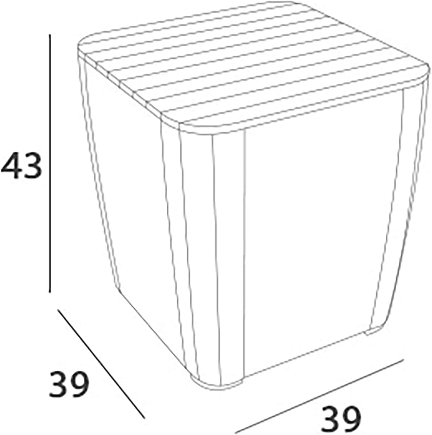 Salottino Da Giardino 3 Pezzi Con 2 Poltrone E Tavolino Contenitore Effetto Rattan Colore Grafite Iowa Balcony Keter in Divanetti BricoGo - Marano di Napoli, commercioVirtuoso.it
