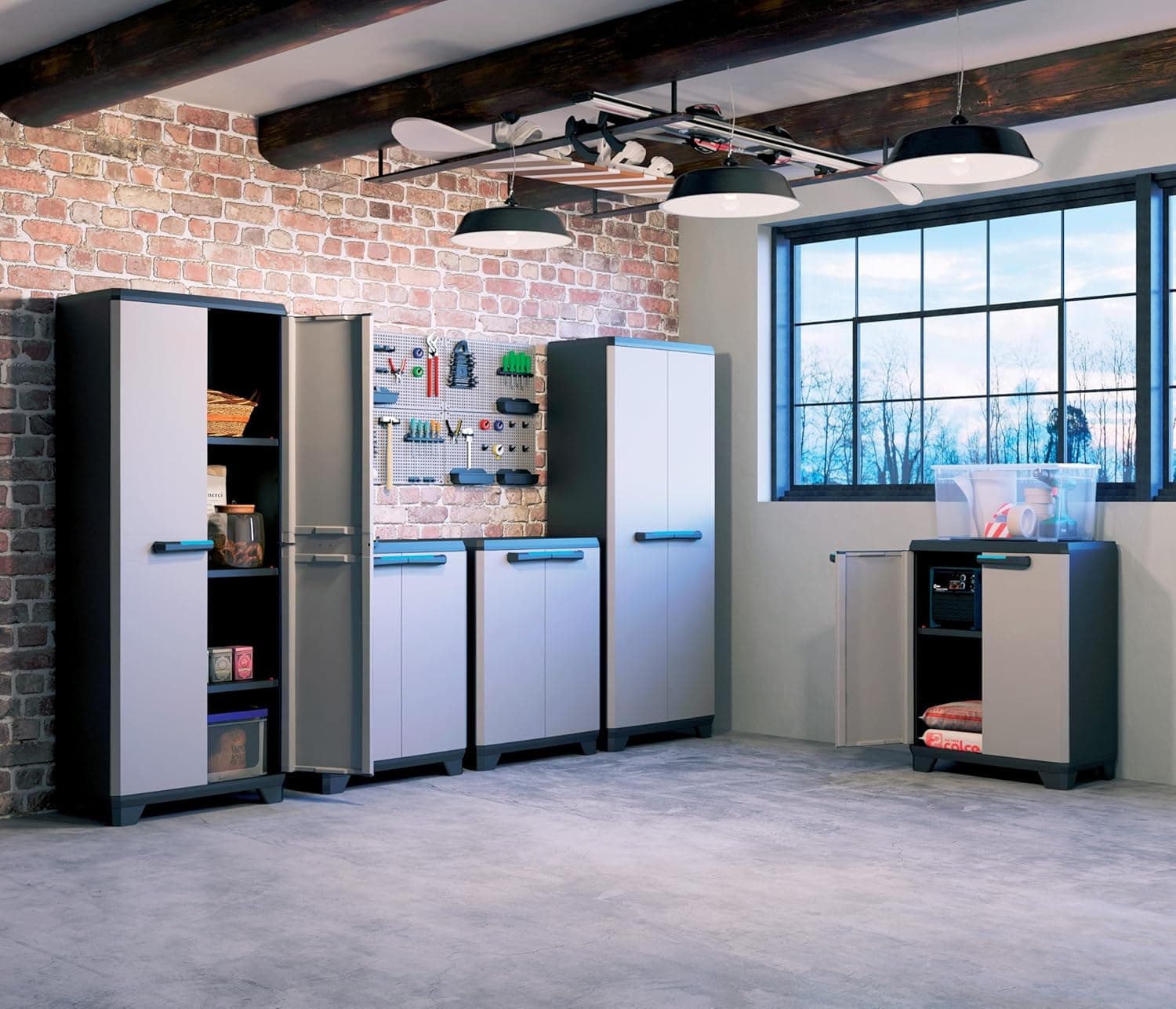 Armadio Tuttopiani In Resina Per Esterno Con Ripiani Regolabili Resistente E Impermeabile Linear Keter in Armadietti e credenze BricoGo - Marano di Napoli, commercioVirtuoso.it