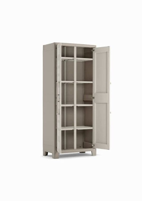 Armadio Tuttopiani Impermeabile Gulliver Keter Ppl Sabbia Beige 2 Ante Cm 80X44 H.Cm 182 in Armadietti e credenze BricoGo - Marano di Napoli, commercioVirtuoso.it