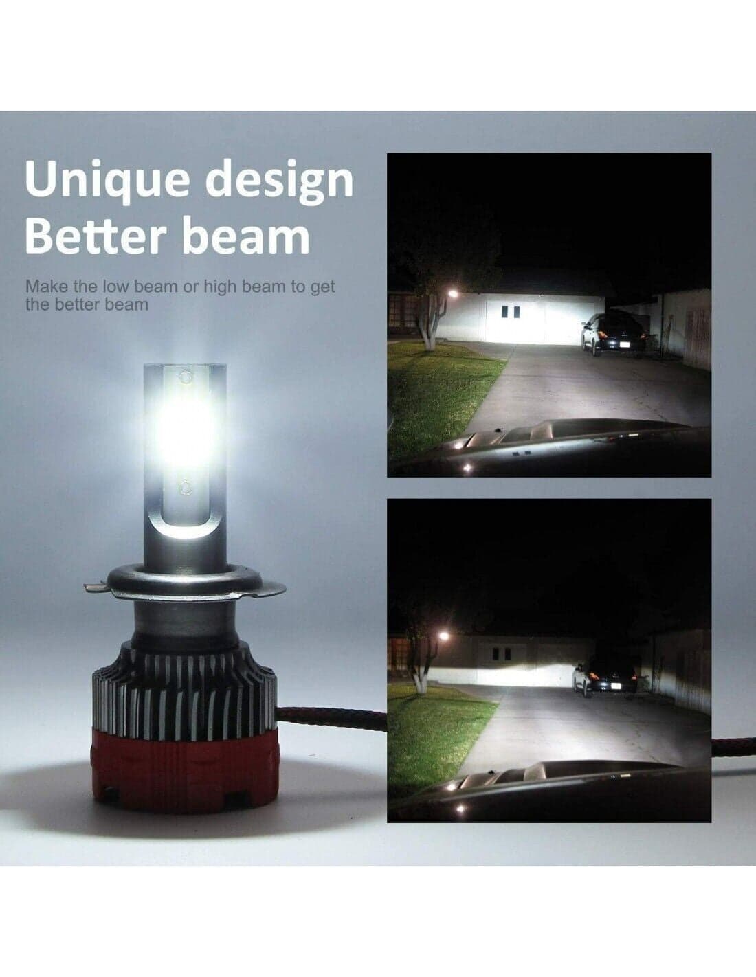 Lampadine Fari a LED H7 Eaglevision EV18 6000K 3000 Lumen IP65 in Kit lampadine universali CL Store - Battipaglia, commercioVirtuoso.it