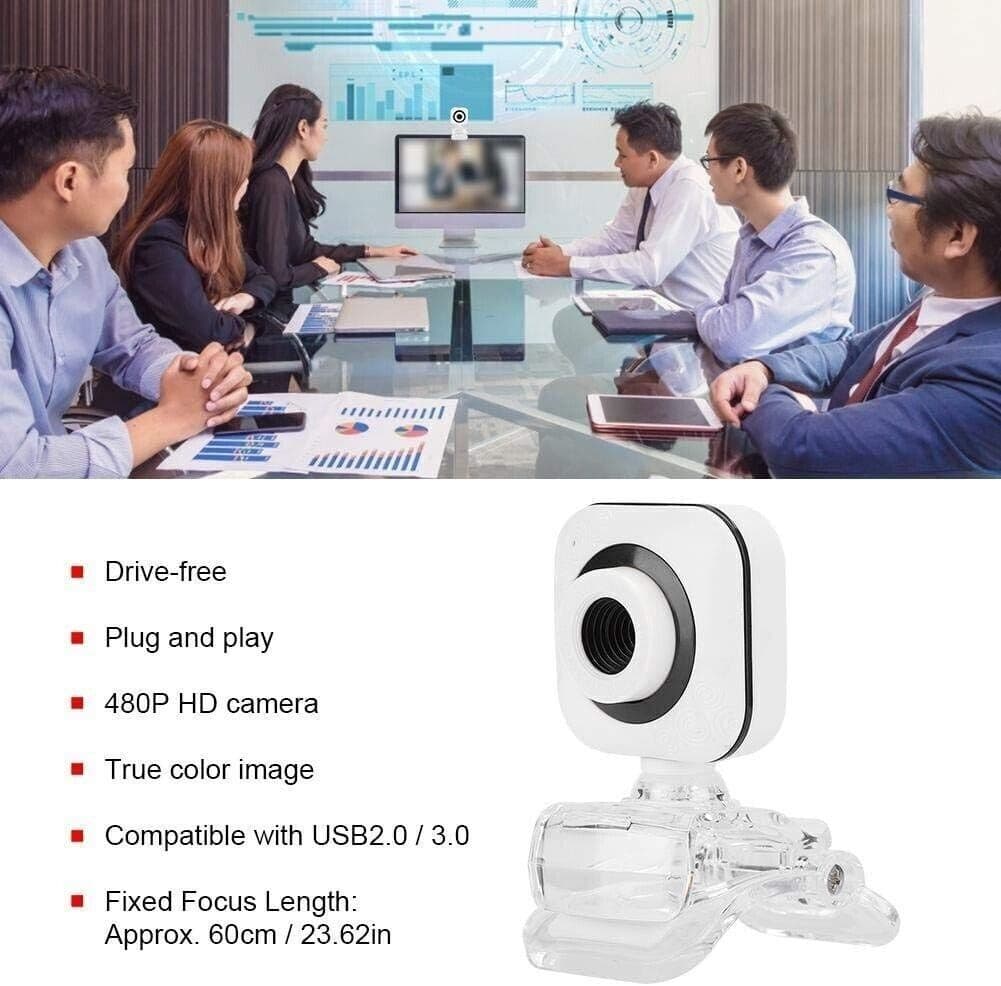 FastUU Webcam HD 480P, Microfono Incorporato per Webcam Webcam per Computer in Webcam e periferiche VoIP CL Store - Battipaglia, commercioVirtuoso.it