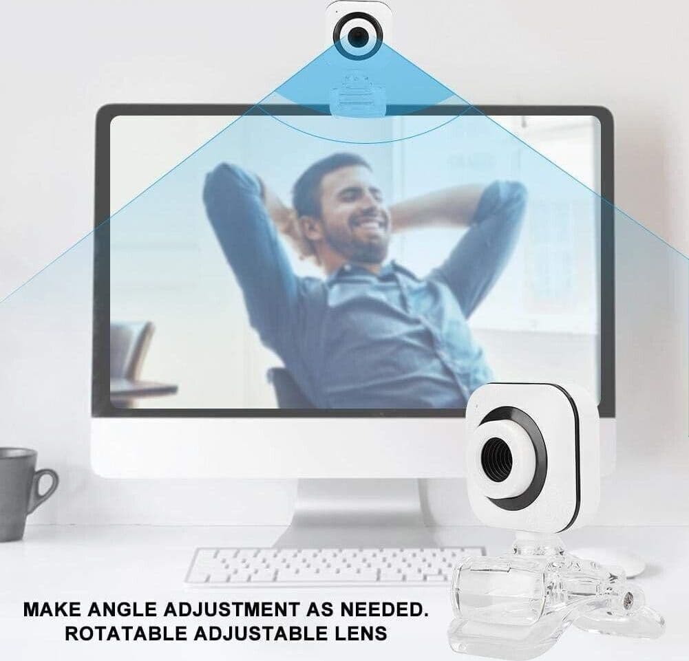 FastUU Webcam HD 480P, Microfono Incorporato per Webcam Webcam per Computer in Webcam e periferiche VoIP CL Store - Battipaglia, commercioVirtuoso.it