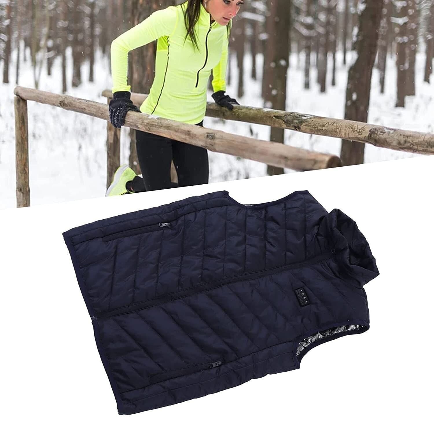 Gilet Riscaldato Leggero Unisex Ricaricabile Intelligente Riscaldante Elettrico INNOAURA in Giubbotti CL Store - Battipaglia, commercioVirtuoso.it