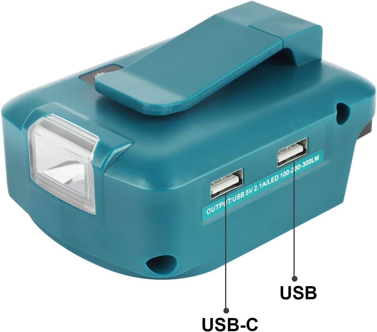 Waitley ADP05 Caricabatterie con 2 porte USB per batteria Makita 14,4 V-18 V in Caricabatterie CL Store - Battipaglia, commercioVirtuoso.it
