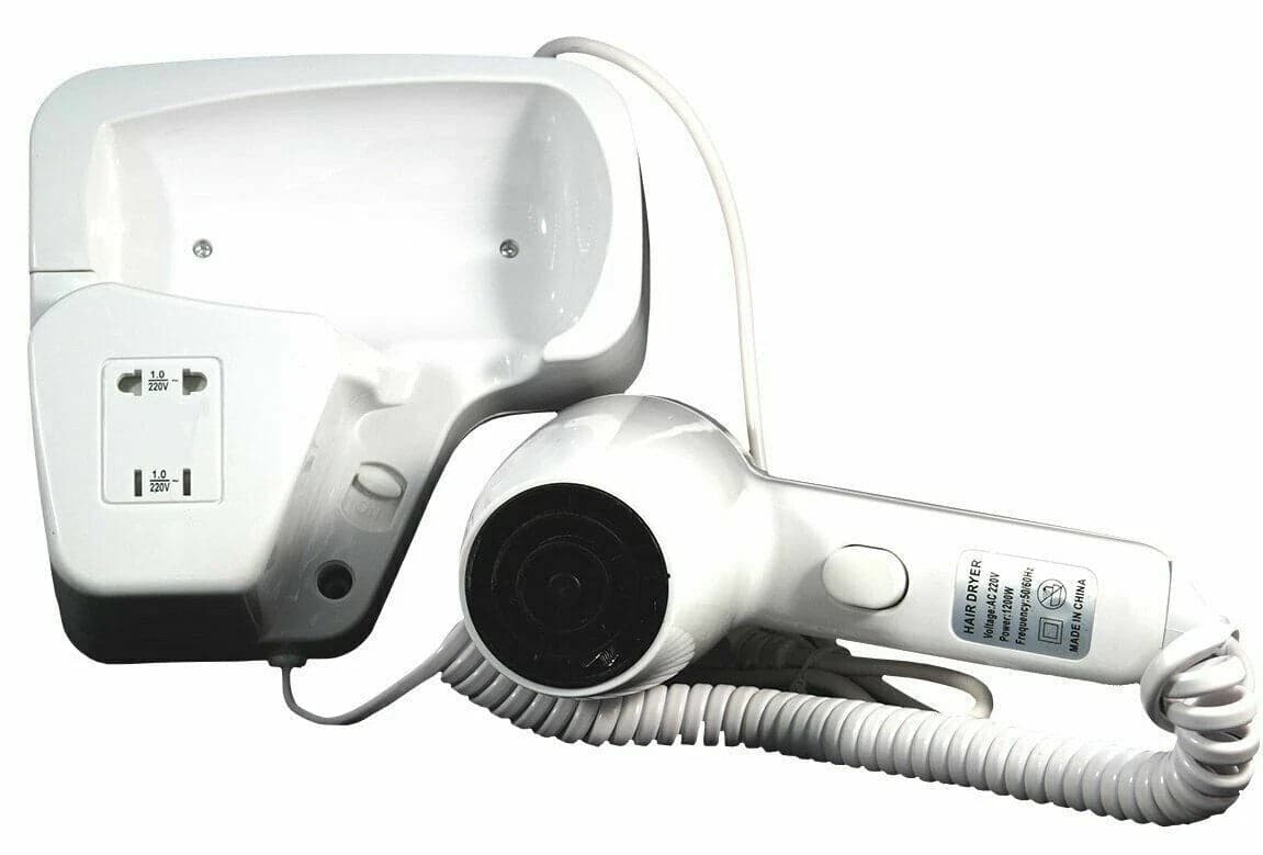 Asciugacapelli Phon Da Parete Hotel 1300W Da Muro , Porta,Bagno,Spogliatoi in Asciugacapelli CL Store - Battipaglia, commercioVirtuoso.it