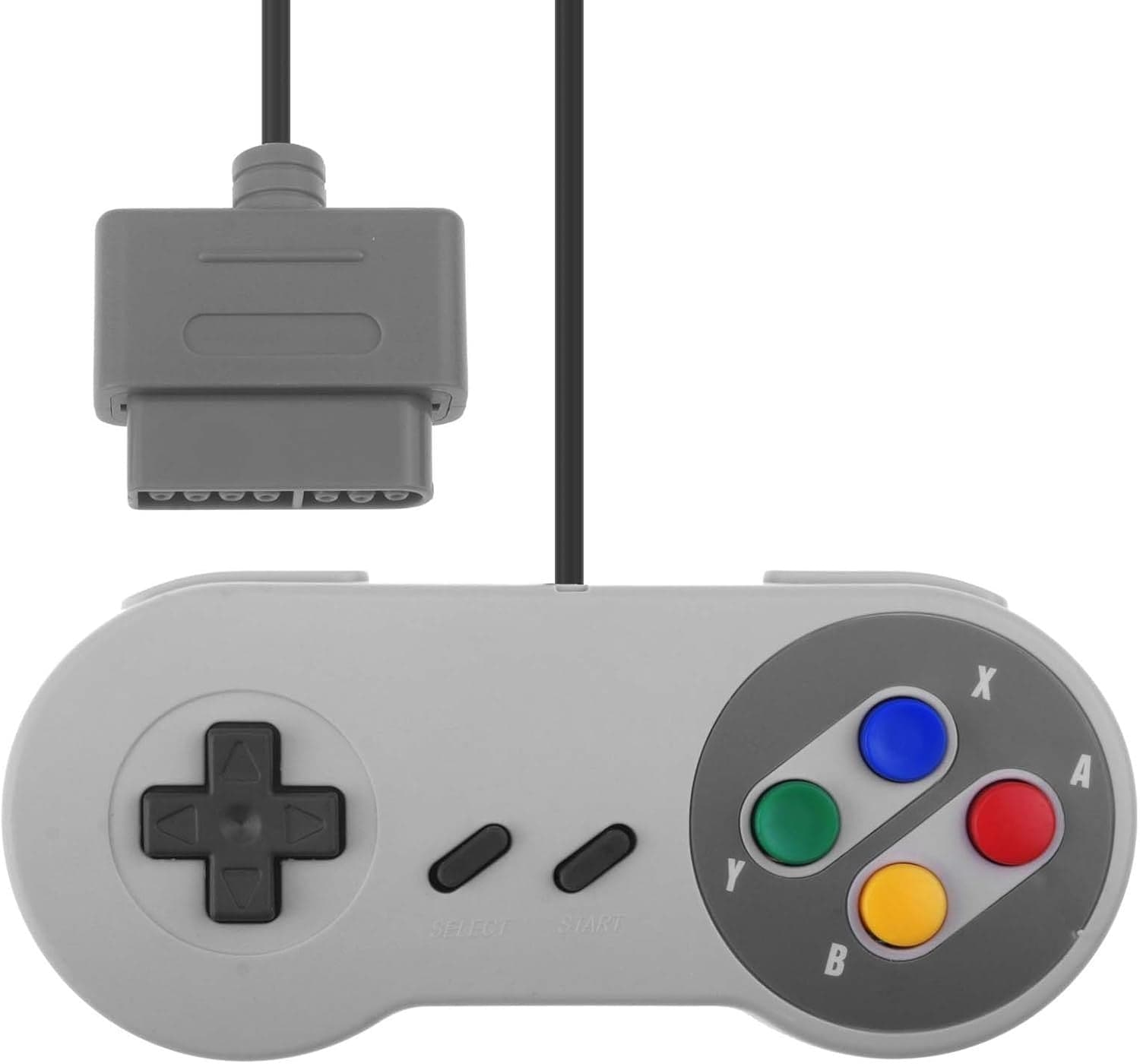 Controller cablati 2 pz Compatibili con emulatori SNES Joypad giochi retrò in Controller standard e gamepads CL Store - Battipaglia, commercioVirtuoso.it