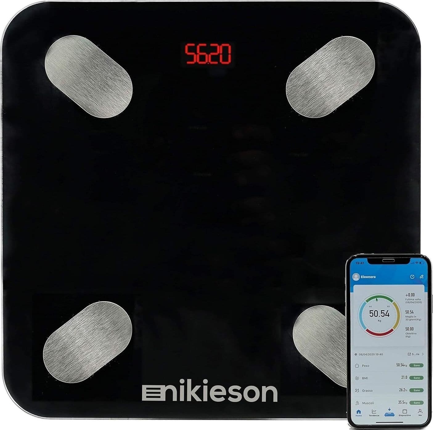 Bilancia impedenziometrica professionale digitale a LED, elettronica Bluetooth in Bilance pesapersona digitali CL Store - Battipaglia, commercioVirtuoso.it