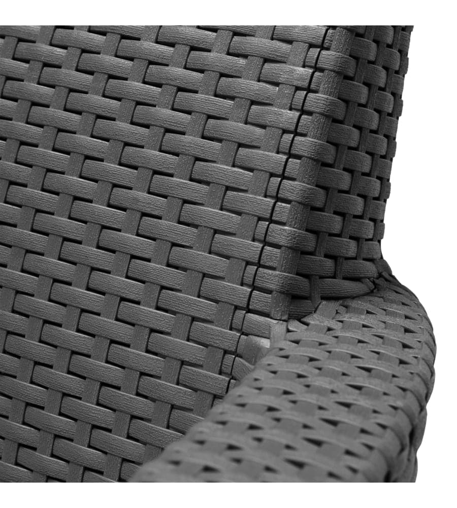 Set Da Giardino 3 Pezzi In Rattan Sintetico Con Cuscini E Tavolino Contenitore Colore Grafite Modello Salemo Balcony Keter in Divanetti BricoGo - Marano di Napoli, commercioVirtuoso.it