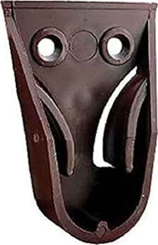 Reggitubo Laterale Per Tubo Tondo 18 Mm Confezione 4 Pezzi Colore Marrone Koncreto in Binari cassetti BricoGo - Marano di Napoli, commercioVirtuoso.it