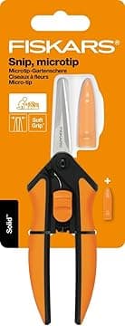 Forbice Raccolta E Fiori Solid Snip Con Micro Punta Sp13 Cm.14 (1051600) Fiskars in Forbici e cesoie per potatura BricoGo - Marano di Napoli, commercioVirtuoso.it