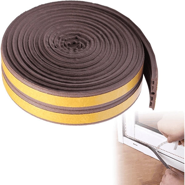 Parafreddo Per Porte E Finestre In Gomma Mm 9X6 Mt - Col. Marrone - Geko in Paraspifferi e guarnizioni BricoGo - Marano di Napoli, commercioVirtuoso.it