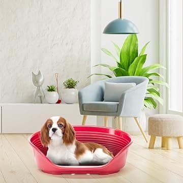 Lettino Per Animali 'Siesta Deluxe' N.6 - Cm 70,5 X 52 X H.23,5 / Bordeaux - Ferplast in Lettini BricoGo - Marano di Napoli, commercioVirtuoso.it