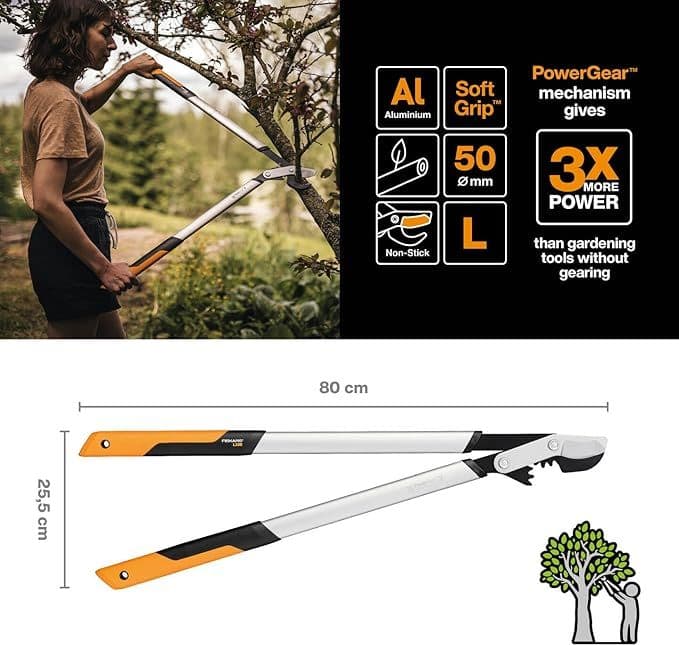 Troncarami Powergear X Bypass Lx98 Fiskars Mm 800 in Troncarami BricoGo - Marano di Napoli, commercioVirtuoso.it