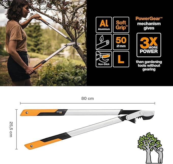 Troncarami Powergear X Bypass Lx98 Fiskars Mm 800 in Troncarami BricoGo - Marano di Napoli, commercioVirtuoso.it
