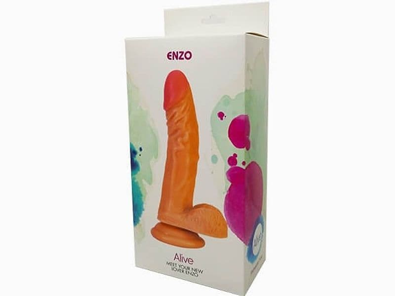 Dildo realistico in silicone Enzo 21 cm di Alive in Dildo realistici Sexy Tentazioni - Siracusa, commercioVirtuoso.it