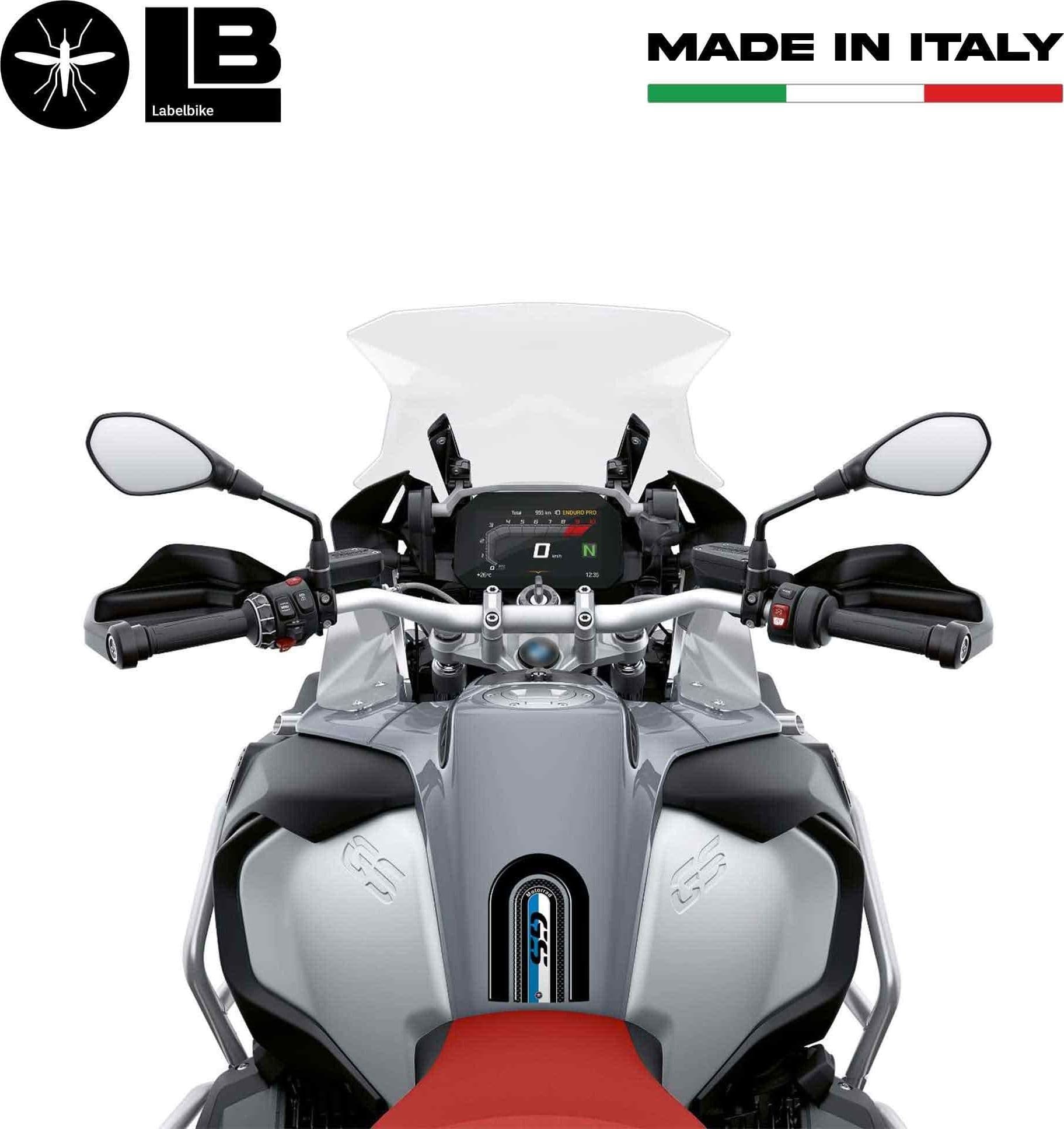PARASERBATOIO ADESIVI-STICKERS in RESINA 3D GEL compatibile per MOTO BMW GS in Paraserbatoio LabelBike - Bibbiano, commercioVirtuoso.it