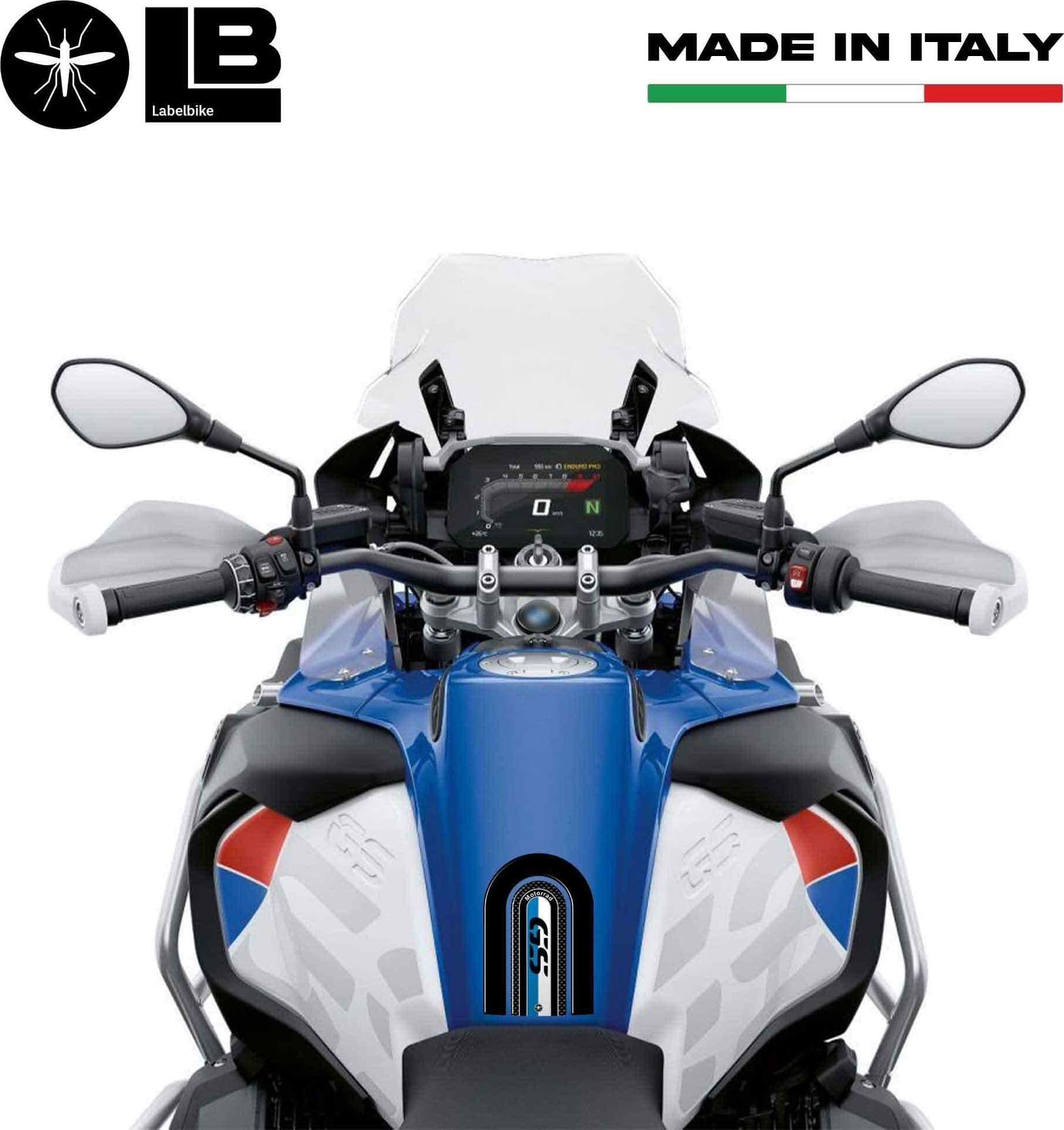 PARASERBATOIO ADESIVI-STICKERS in RESINA 3D GEL compatibile per MOTO BMW GS in Paraserbatoio LabelBike - Bibbiano, commercioVirtuoso.it