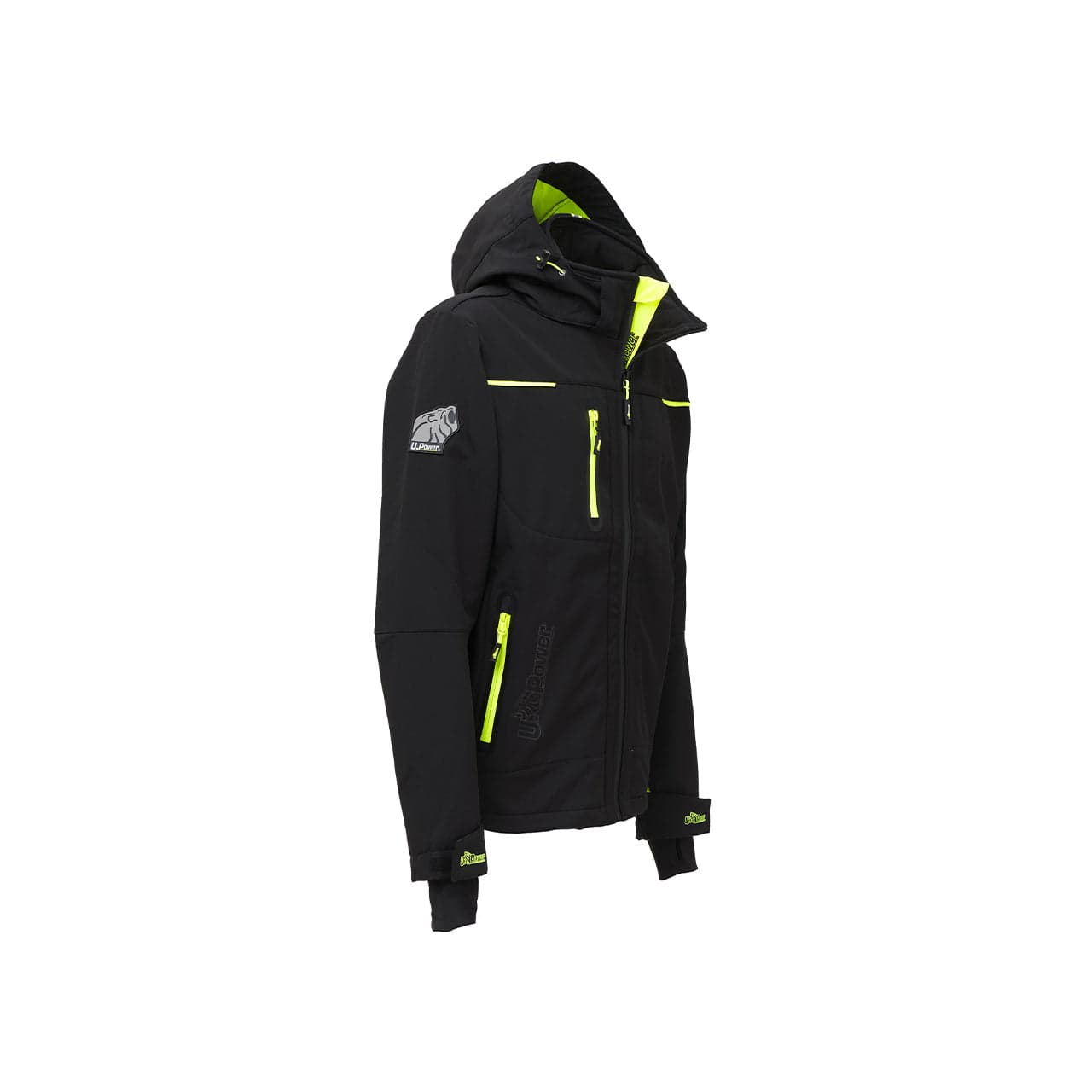 U-Power Giacca Softshell Space Col. Nero/Giallo Mis. Xxl in Giacche BricoGo - Marano di Napoli, commercioVirtuoso.it