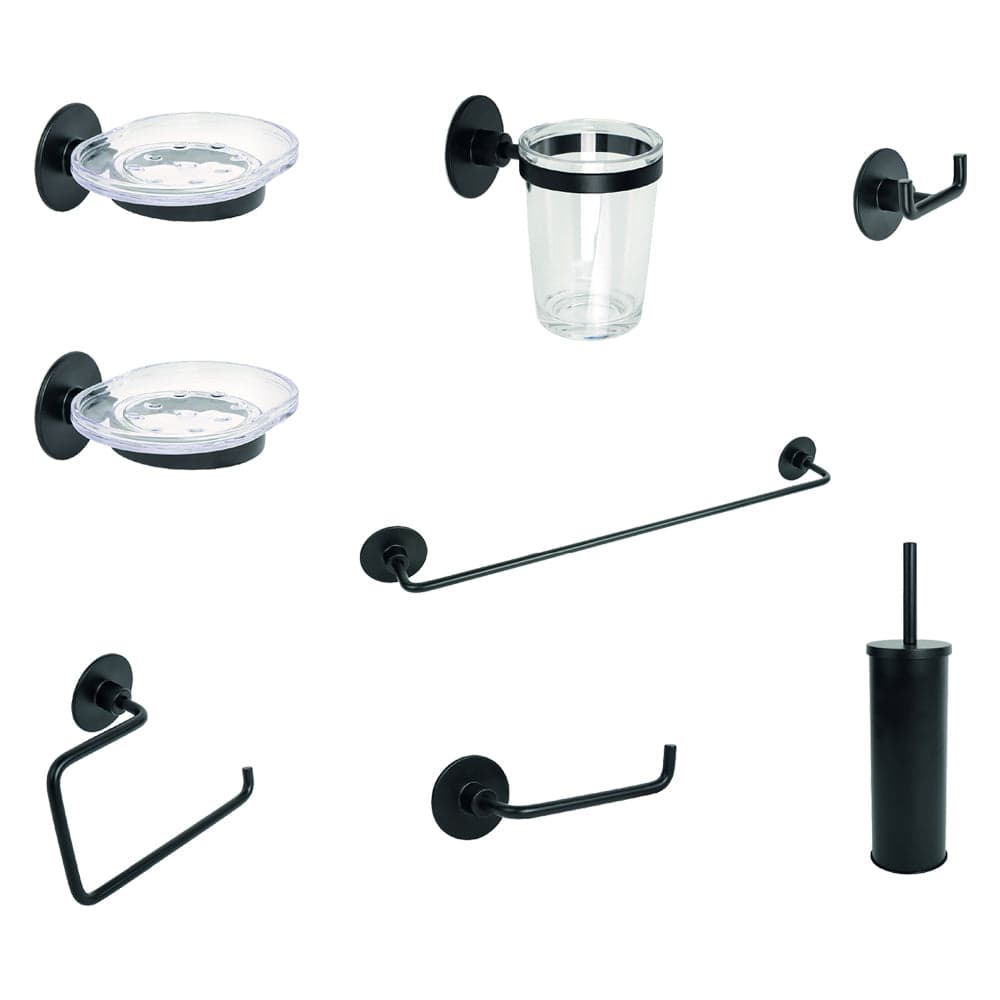 Set da Bagno Serie Wind Metaform 8 Pezzi