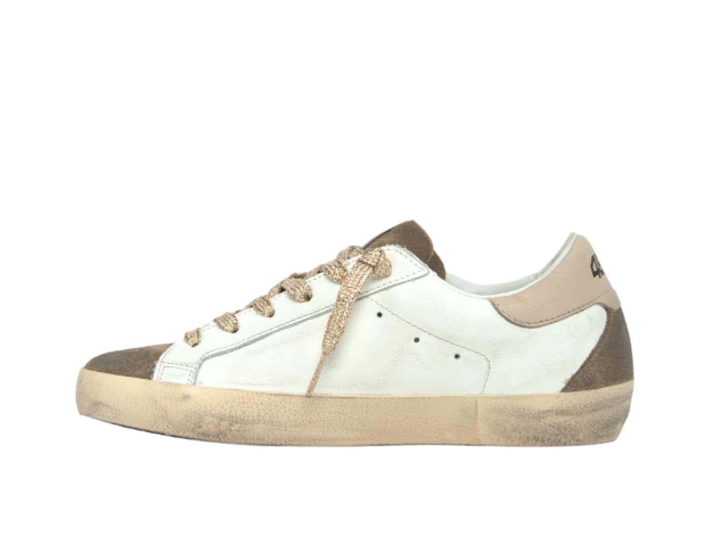 4B12 Sneakers In Pelle Donna Playnew White Cream da donna in Sneaker casual Drestige - Casamassima, commercioVirtuoso.it