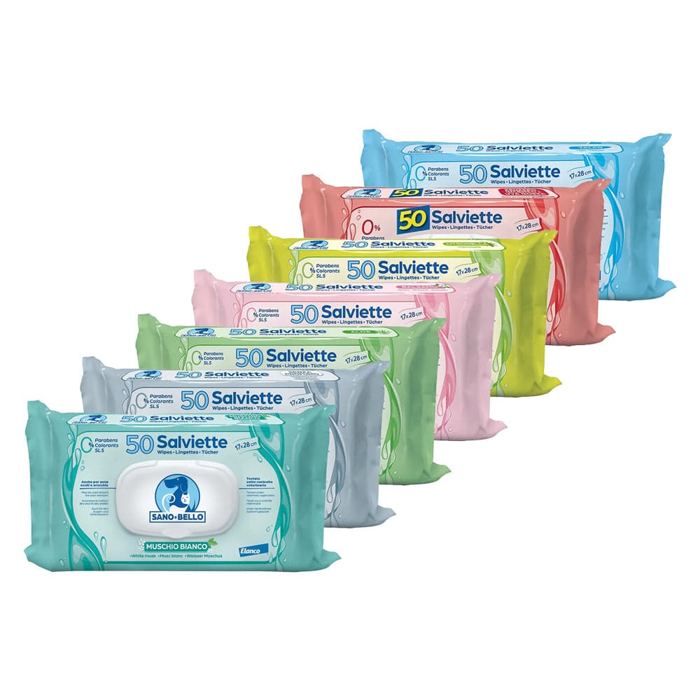 Salvette Detergenti 'Sano E Bello' Profumazione Aloe - Sano E Bello in Salviettine per toelettatura BricoGo - Marano di Napoli, commercioVirtuoso.it
