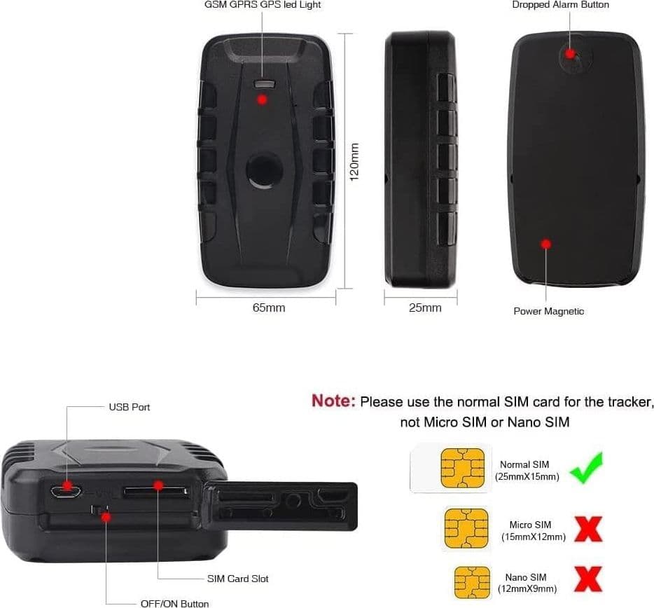 Winnes Tracker GPS 4G TK918 monitoraggio in tempo reale tramite SMS/App/PC in Localizzatori GPS CL Store - Battipaglia, commercioVirtuoso.it