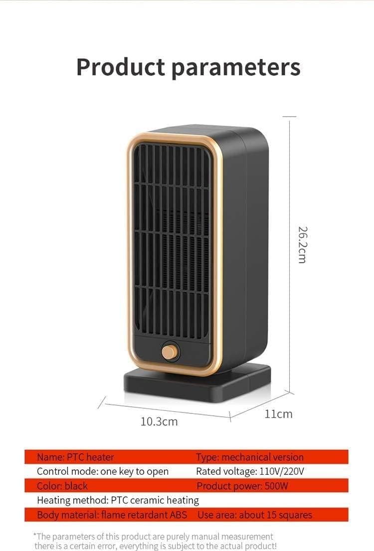 Mini termoventilatore elettrico Riscaldatore elettrico portatile in Stufe elettriche CL Store - Battipaglia, commercioVirtuoso.it