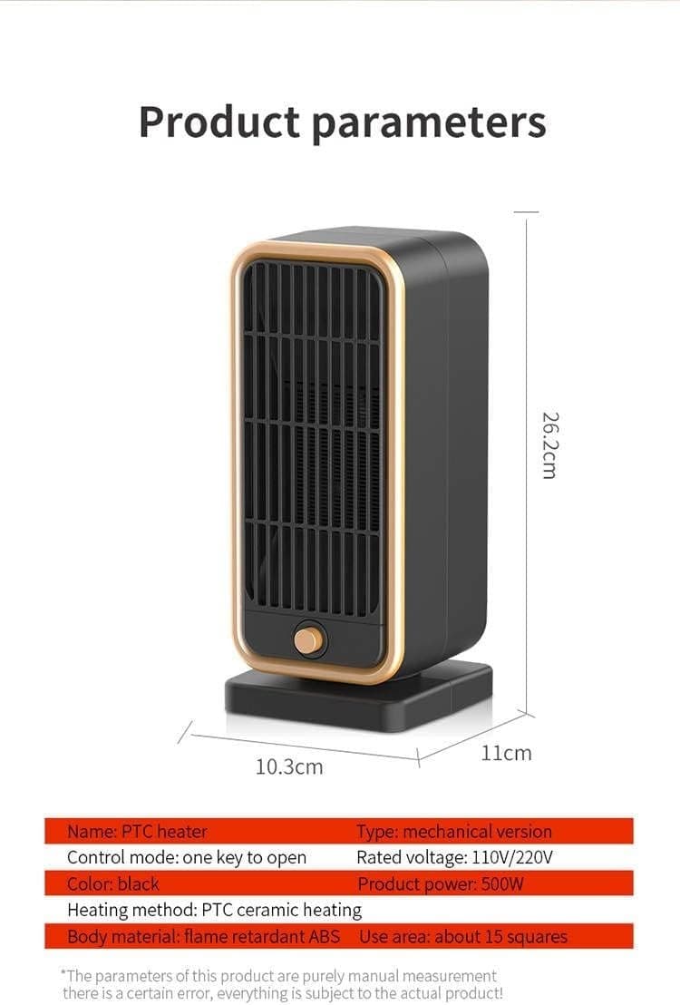 Mini termoventilatore elettrico Riscaldatore elettrico portatile in Stufe elettriche CL Store - Battipaglia, commercioVirtuoso.it