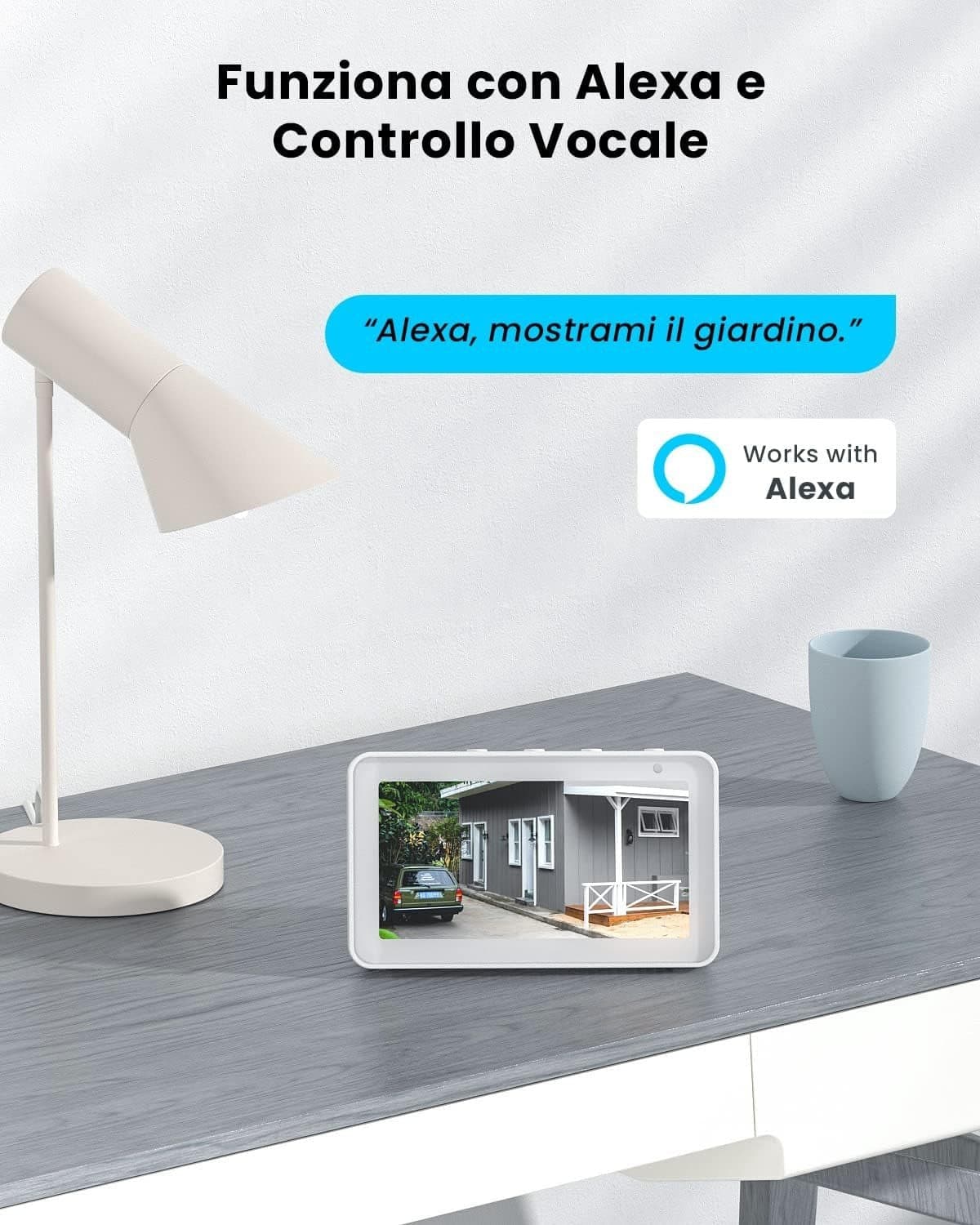 ieGeek 2K Telecamera Wi-Fi Interno/Esterno Batteria Senza Fili in Bullet camera CL Store - Battipaglia, commercioVirtuoso.it