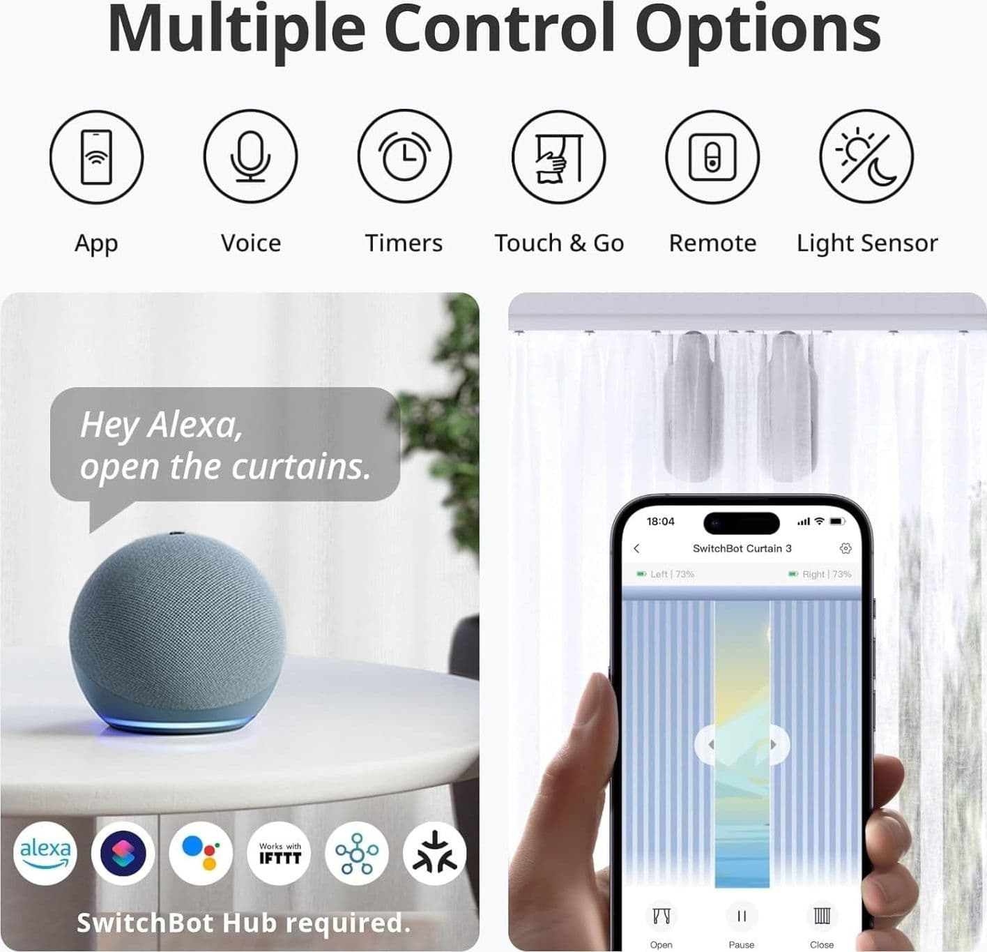 SwitchBot Apri Tende Intelligente - Telecomando Bluetooth con App/Timer in Telecomandi CL Store - Battipaglia, commercioVirtuoso.it