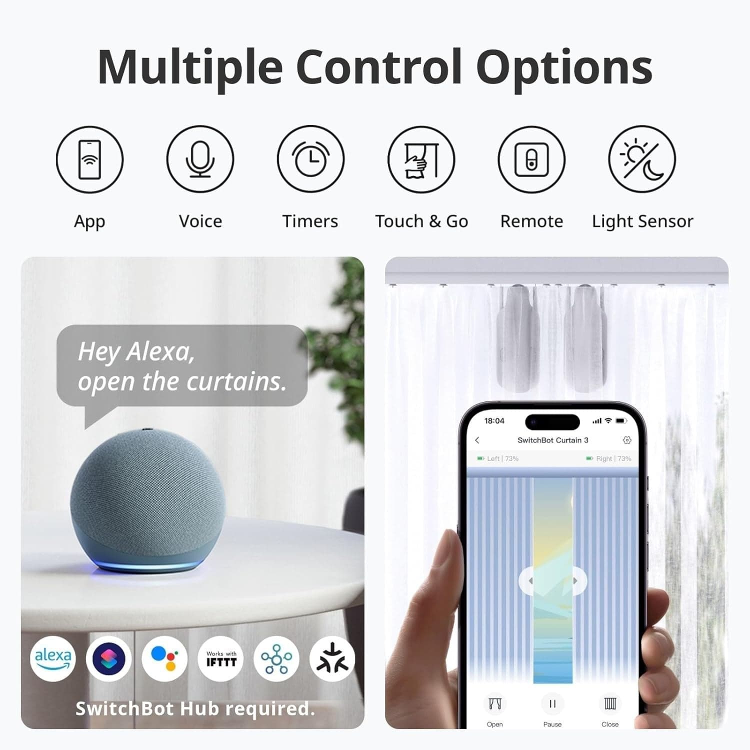 SwitchBot Apri Tende Intelligente - Telecomando Bluetooth con App/Timer in Telecomandi CL Store - Battipaglia, commercioVirtuoso.it