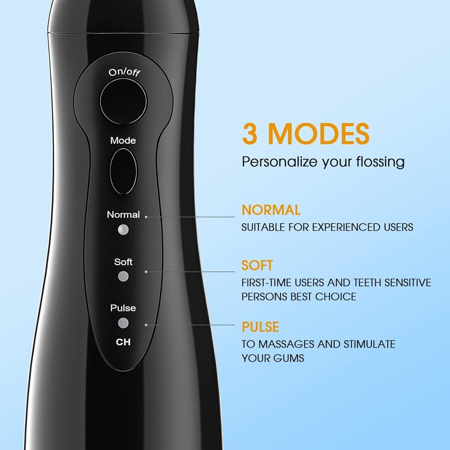 Oral Irrigator HOC760 Acqua Flosser per denti Cordless Hangsun in Idropulsori e fili interdentali elettrici CL Store - Battipaglia, commercioVirtuoso.it