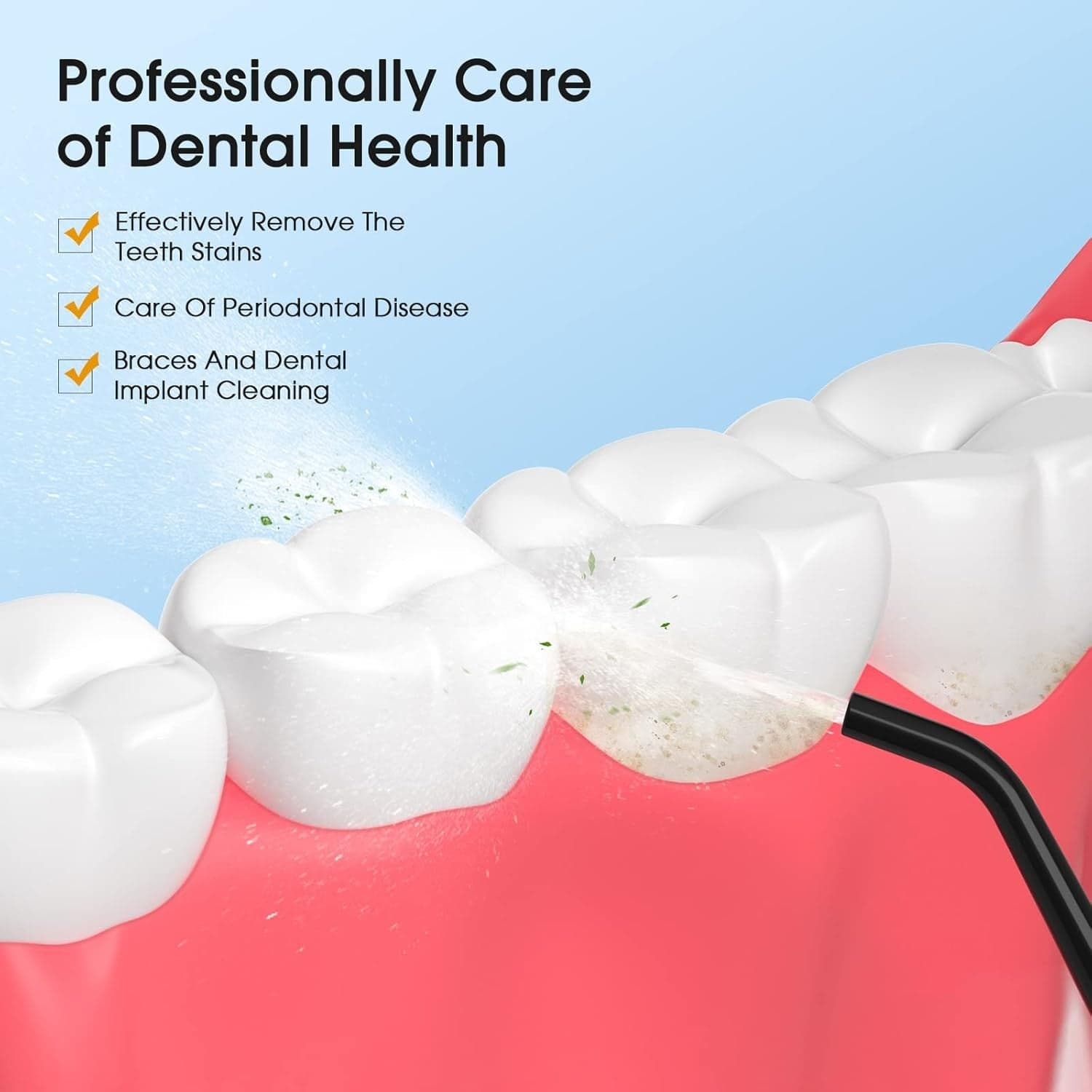 Oral Irrigator HOC760 Acqua Flosser per denti Cordless Hangsun in Idropulsori e fili interdentali elettrici CL Store - Battipaglia, commercioVirtuoso.it