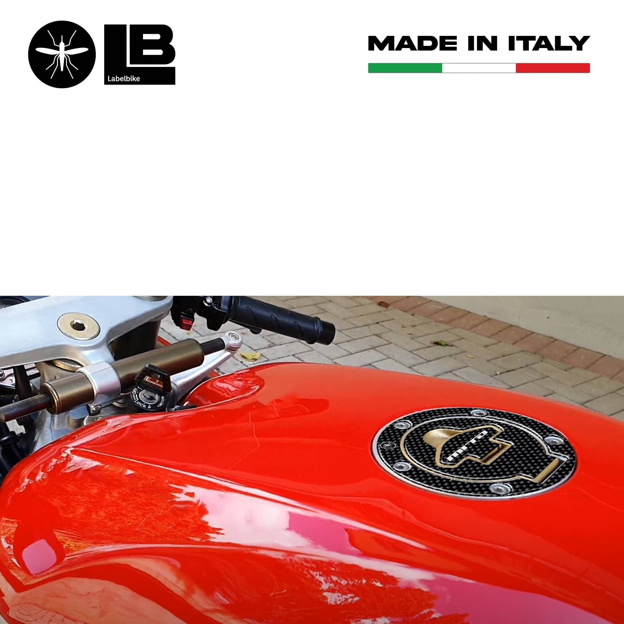 ADESIVO RESINA 3D PROTEZIONE TAPPO SERBATOIO compatibile per MOTO CAGIVA MITO in Paraserbatoio LabelBike - Bibbiano, commercioVirtuoso.it