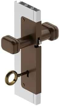 Serratura Con Pomolo In Plastica Per Porte A Soffietto Noce Pinto in Manopole per porte BricoGo - Marano di Napoli, commercioVirtuoso.it