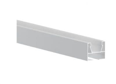 Guida Superiore per Porta a Soffietto 150 cm Bianco Pinto